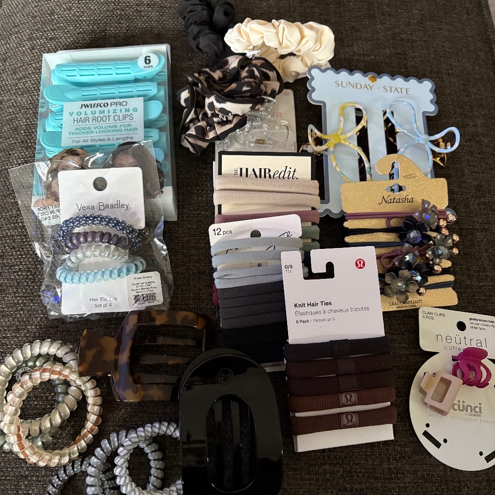 New Hair Accessories Lululemon, Teleties, Vera Bradley & More